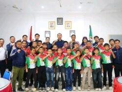 ‎Bupati Tapanuli Utara Lepas 52 Kontingen U-13 dan U-15 ke Ajang Piala Soeratin di Sibolga ‎