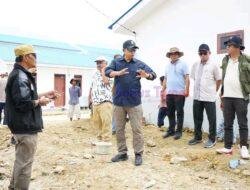 ‎Tinjau Huntap Dolok Nauli, Bupati Taput Dorong Pemberdayaan Penenun dan Apresiasi Swadaya Warga