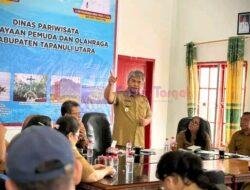 Pimpin Monev Disparbudpora, Wabup Taput Dorong Pemanfaatan AI dan Kesiapan Hari Jadi ke-81