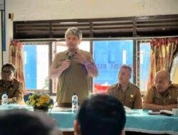 Pemkab Taput Sosialisasikan Pembebasan Lahan Pipa SPAM IKK Tarutung