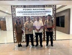 Bupati Taput Koordinasikan Progres Pascabencana di Posko Nasional