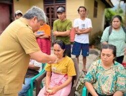 Pemkab Taput Salurkan Bantuan untuk Warga Terdampak Puting Beliung
