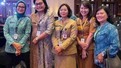Ketua TP PKK Taput Ikuti Penguatan Tata Kelola Dekranas dan Posyandu